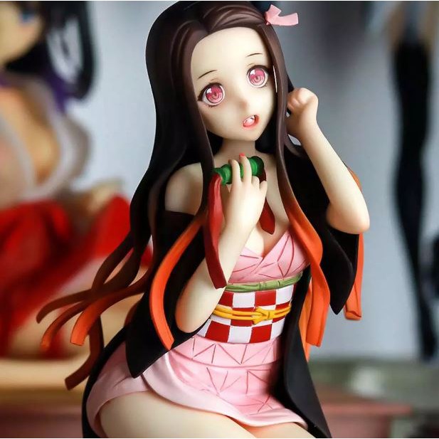 Mô Hình Figure Anime Kamado Nezuko Kimetsu No Yaiba Thanh Gươm Diệt Qủy Cứu Nhân Sexy Cute