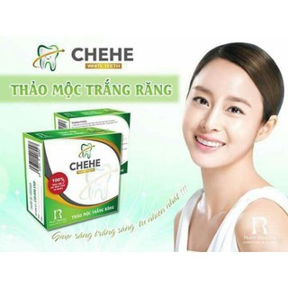 Bột trắng răng thảo dược/ Thảo mộc trắng răng CHEHE làm trắng răng, trị hôi miệng, chảy máu chân răng