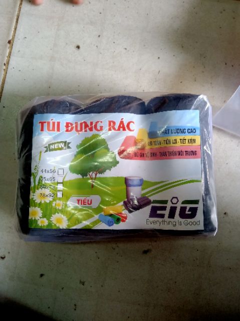 Túi rác cuộn, túi rác sinh hoạt (3cuộn/kg/túi)