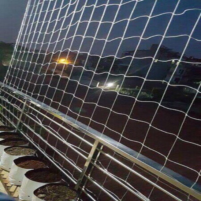 Lưới làm giàn cho cây leo nhiều kích cỡ