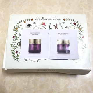 Combo 10 Sample Kem Dưỡng Mắt Chống Lão Hóa Ohui Age Recovery Eye Cream 1ml