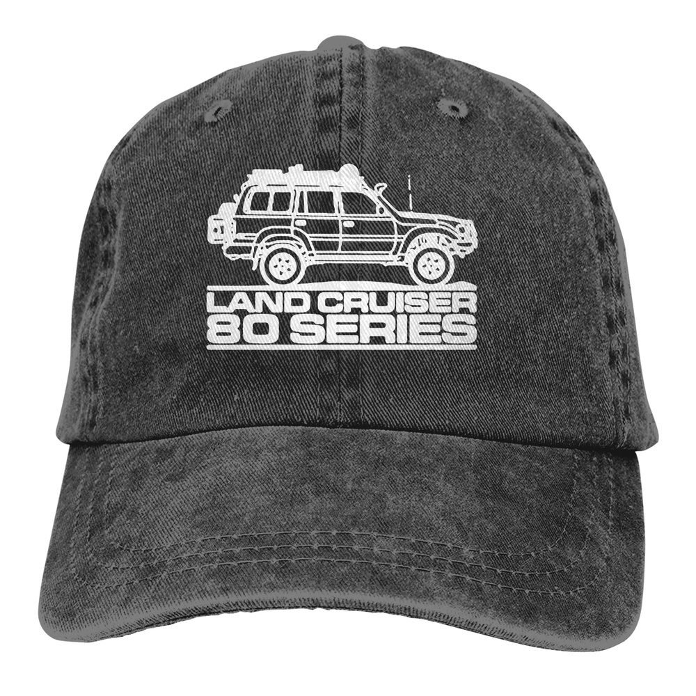 Mũ Lưỡi Trai Cotton Dáng Rộng In Logo Land Cruiser 80 Thời Trang Đường Phố