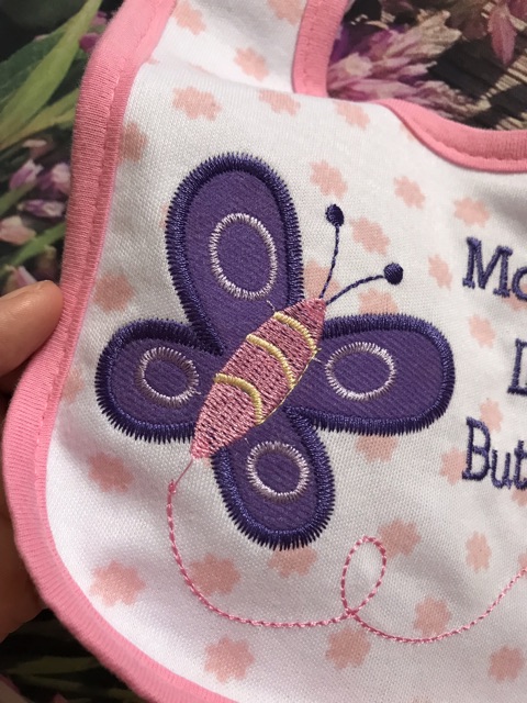Yếm ăn dặm 100% cotton