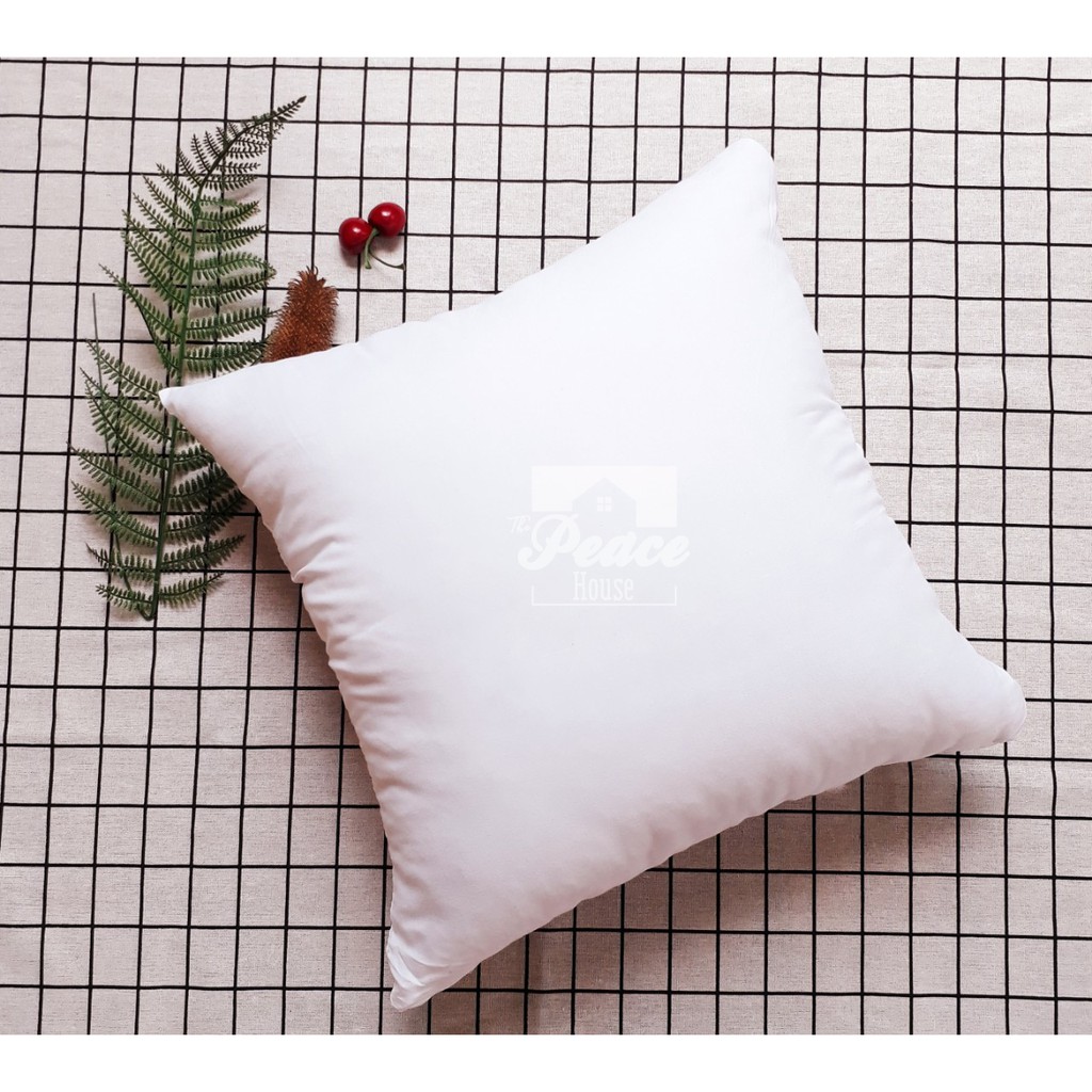 RUỘT GỐI: cho vỏ gối tựa lưng, gối sofa size 45cmx45cm, nặng 500g