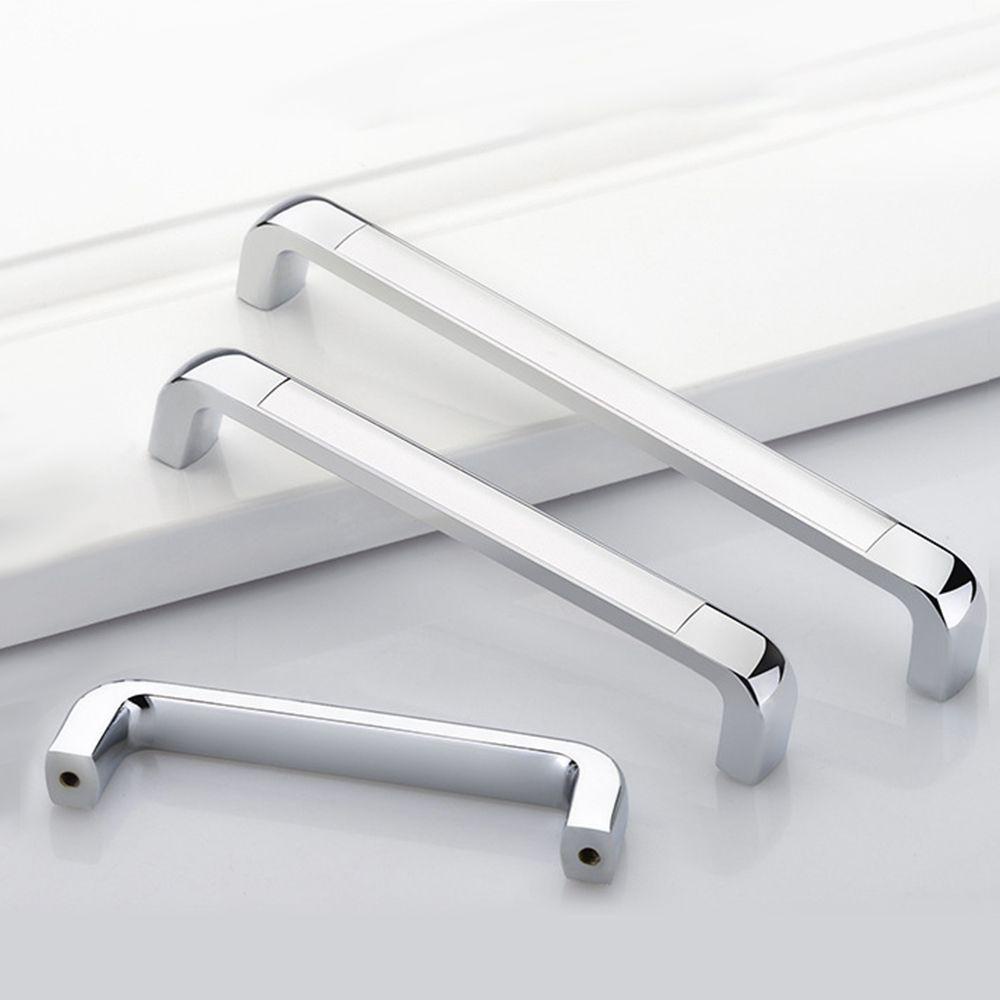 LAKAMIER Bộ 2 Tay Nắm Cửa Tủ Bằng Hợp Kim Kẽm Phong Cách Hiện Đại