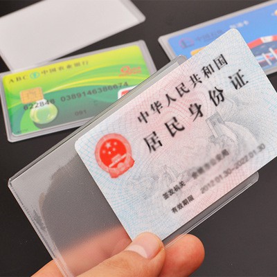 Túi Đựng Trong Suốt Thẻ ATM Thẻ Nhân Viên Thẻ Ngân Hàng Bằng Lái Xe Căn Cước Công Dân Thẻ Sinh Viên
