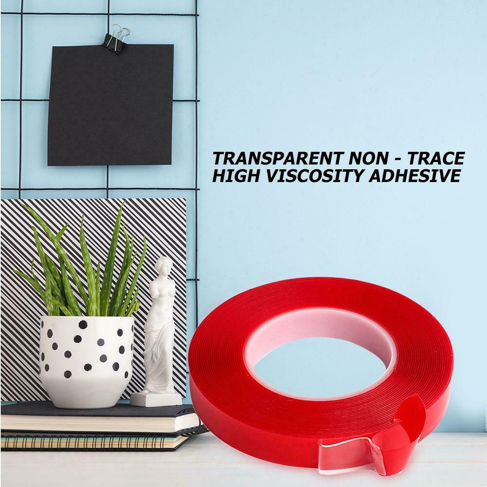 Cuộn băng keo PET hai mặt trong suốt chống thấm nước/ chống nhiệt có thể gỡ ra