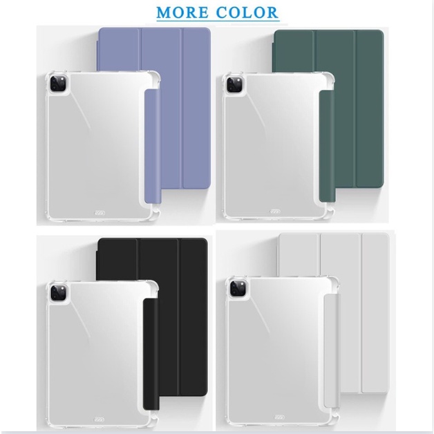 Bao da nắp lật có ngăn đựng bút thích hợp cho Ipad Pro 11 12.9 2021 Air 4 10.9 Air 3 Pro 10.5 5 6 9.7 Air 1 2 Mini 4 5