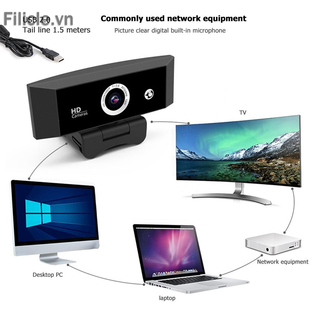 Webcam 2mp 1080p Hd Có Micro Tiện Dụng Chất Lượng Cao | WebRaoVat - webraovat.net.vn