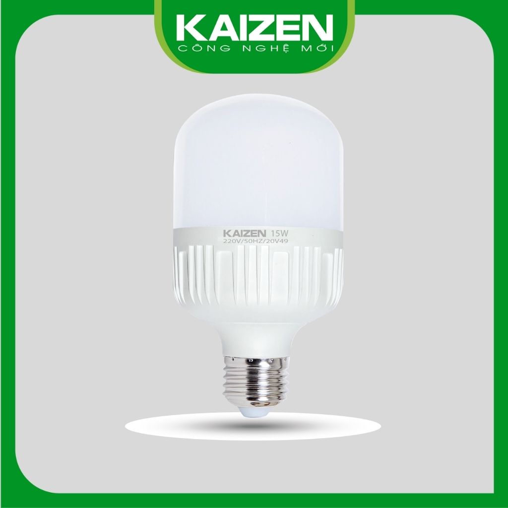 Bóng Đèn Led Trụ Nhựa KAIZEN Siêu Tiết Kiệm Điện Năng, Led Trụ Công Suất Nhỏ