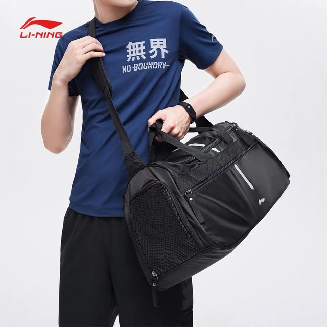Túi Trống Lining chống nước, siêu bền đẹp. Có ngăn đựng giày li-ning | BigBuy360 - bigbuy360.vn