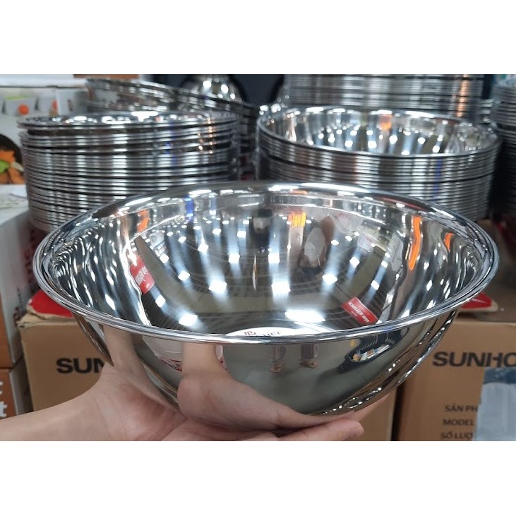 Âu/Tô/Thau trộn inox SuperChef 21-24cm
