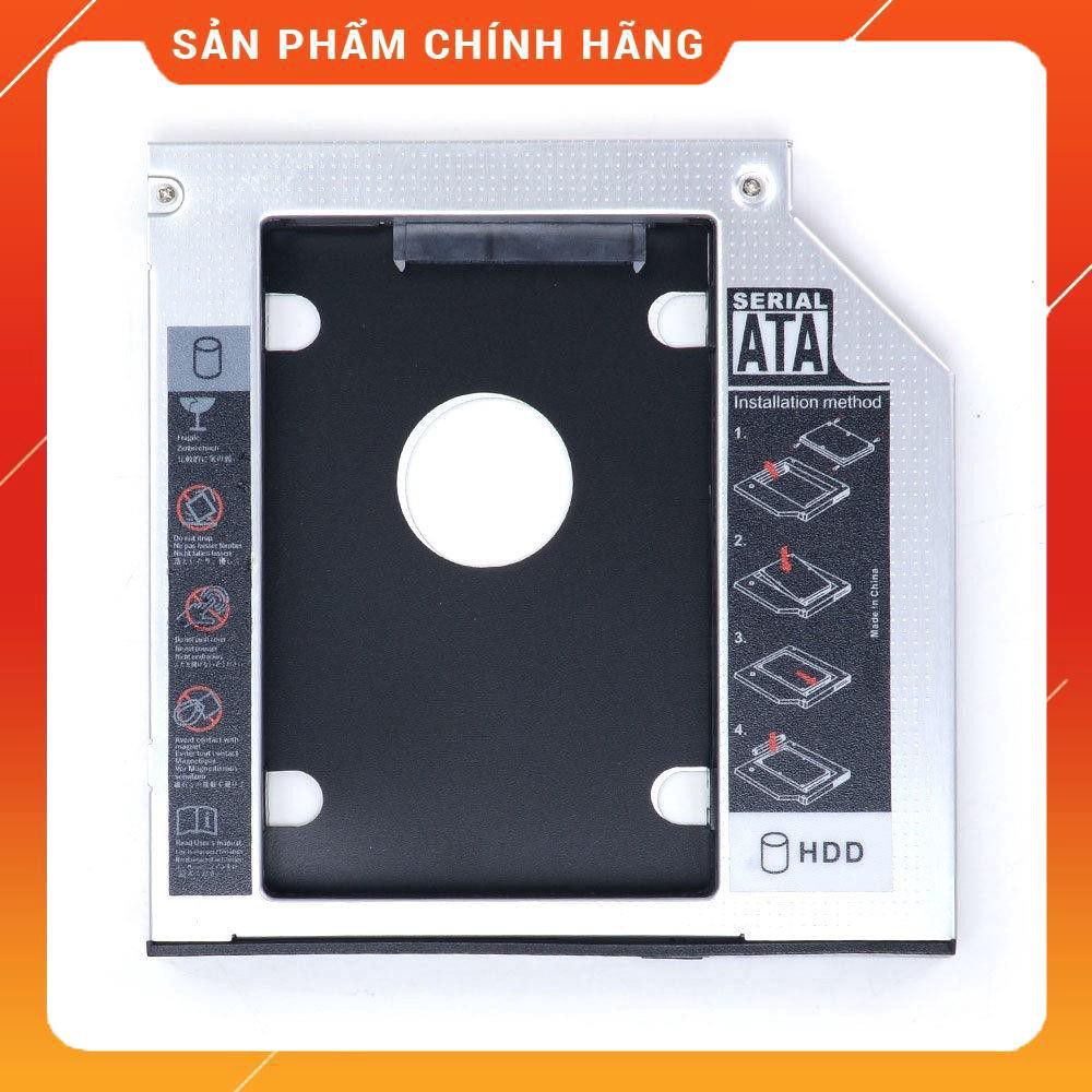 Khay gắn ổ cứng 2.5 " loại mỏng 9.5mm dùng cho laptop
