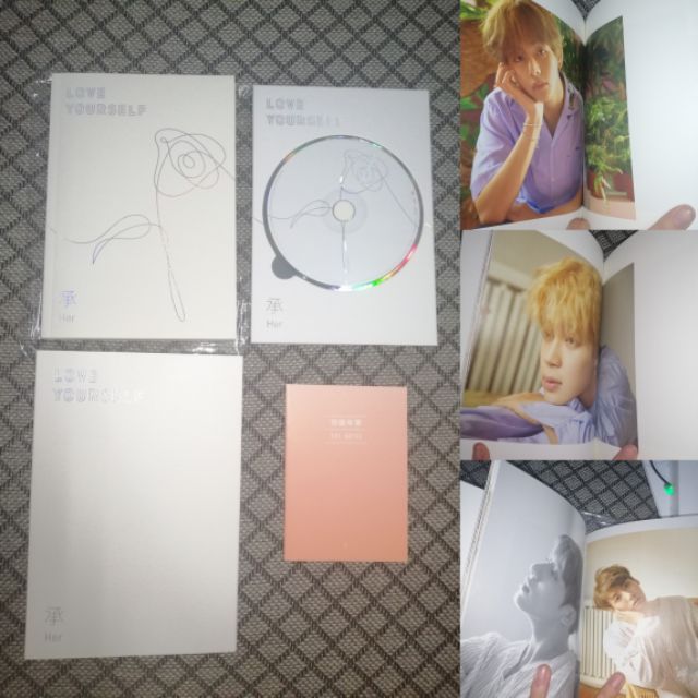 Album LOVE YOURSELF HER LOVE chính hãng