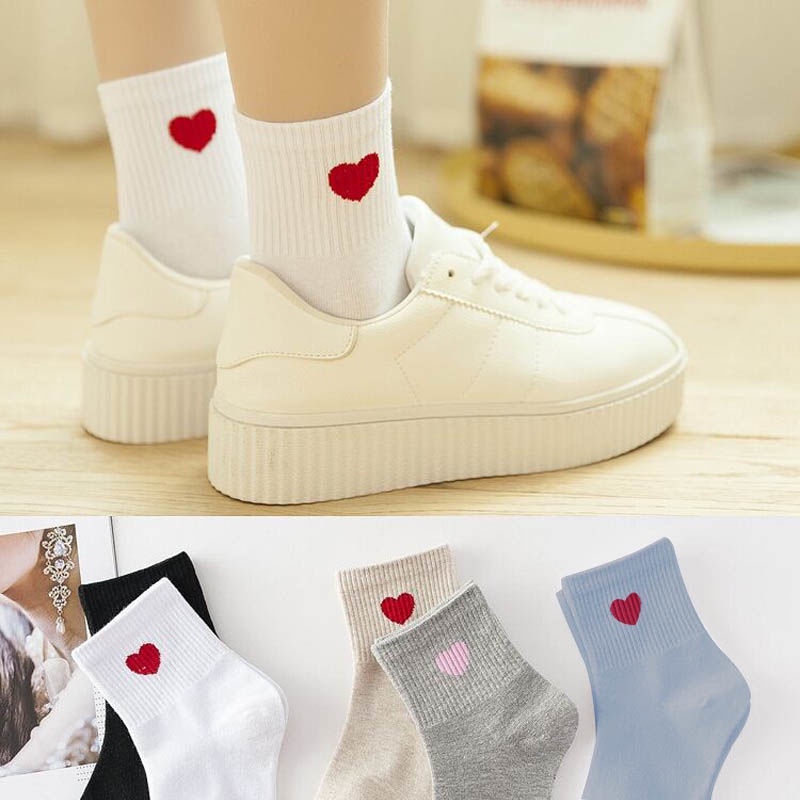 Vớ Thời Trang Mùa Hè In Họa Tiết Hoạt Hình Dễ Thương Phong Cách Hàn Quốc