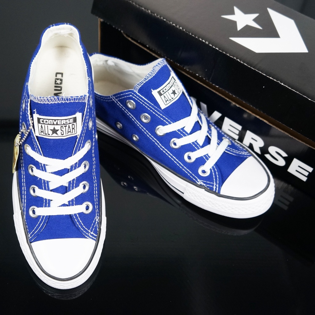 Giày Converse CV cổ thấp Free ship + hộp giày vải CV classic cổ điển bata canvas hàng 1.1 đủ tag nam nữ. BH slippers.