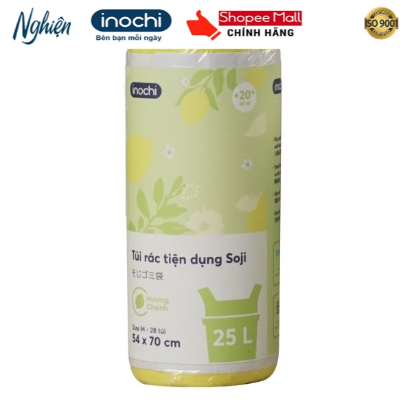 Túi rác tiện dụng Soji Hương Chanh, Hương Lavender Size S, M, L