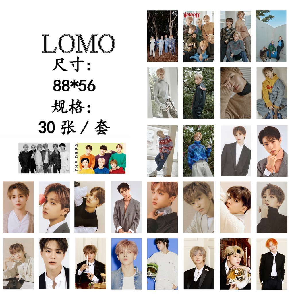 [MUA1 TẶNG1] 20 mẫu Lomo card 30 ảnh NCT