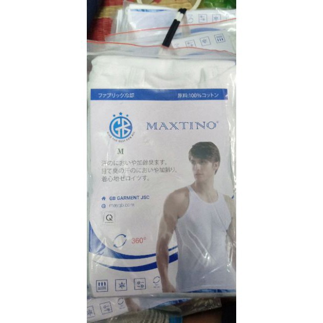 Áo ba lỗ làm mát nam  cotton 100%