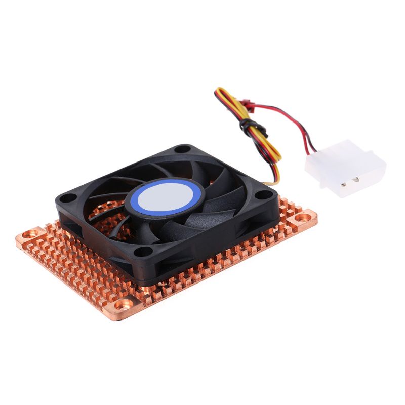 1 Bộ Quạt Tản Nhiệt Bằng Đồng Siêu Mỏng Cho Máy Tính 2.5 Inch