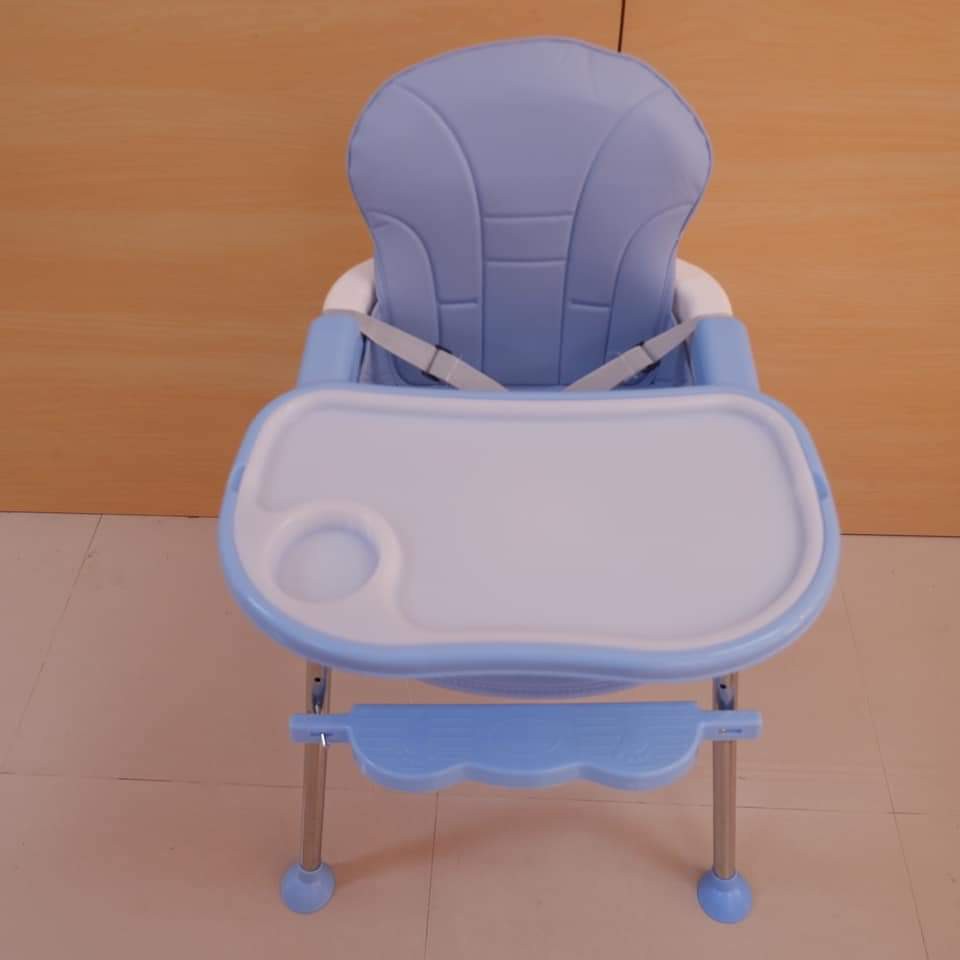 Ghế Ăn Dặm cho bé 3 chức năng Seka có đệm có địa. Có chân cao thấp