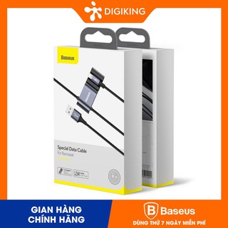 Cáp Lightning tích hợp cổng chia 2 USB BASEUS Special Data Cable for Backseat (USB to iP+Dual USB)