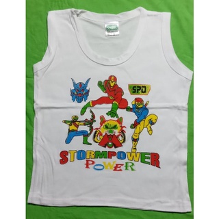 Áo ba lỗ trắng sơ sinh 100% cotton