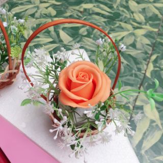 Giỏ hoa sáp 20/11