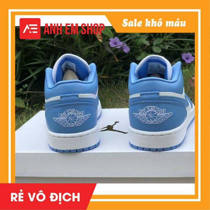 [Mã FAXANH245 giảm 10k đơn từ 50k] Giày Jodan 1 Low Xanh lam bản đẹp | BigBuy360 - bigbuy360.vn