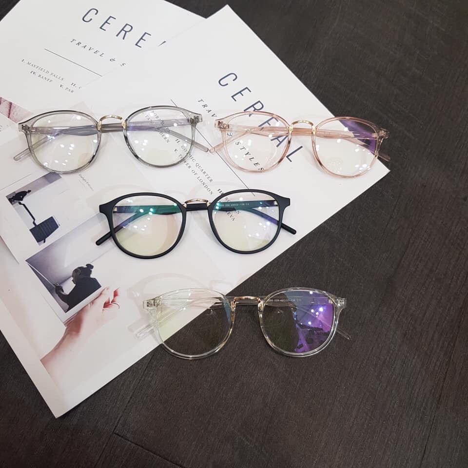 Gọng kính cận Hàn Quốc 209 form bầu cực kỳ dễ thương trong suốt siêu sang chảnh (209) - Gọng dẻo hàn quốc 209 | BigBuy360 - bigbuy360.vn