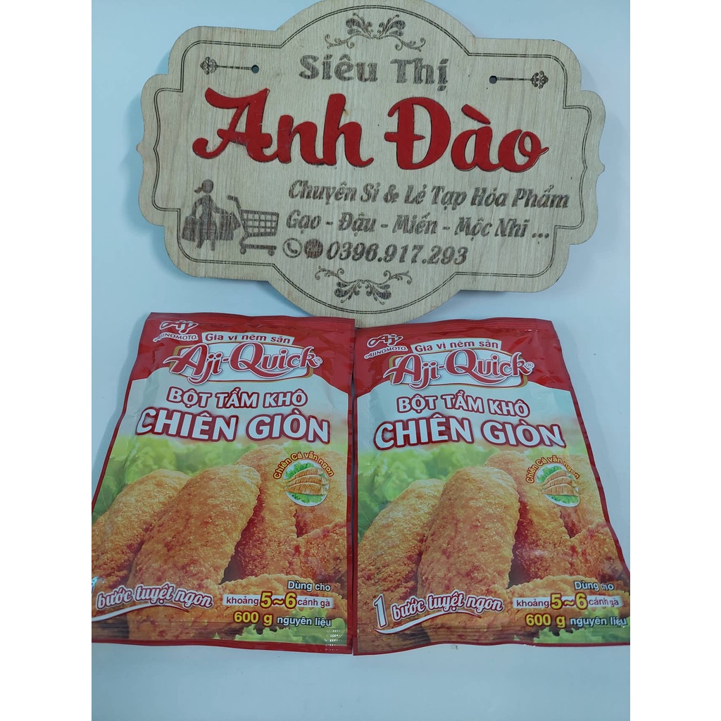 Một Gói Bột Tẩm Khô Chiên Giòn Aji Quick 42g