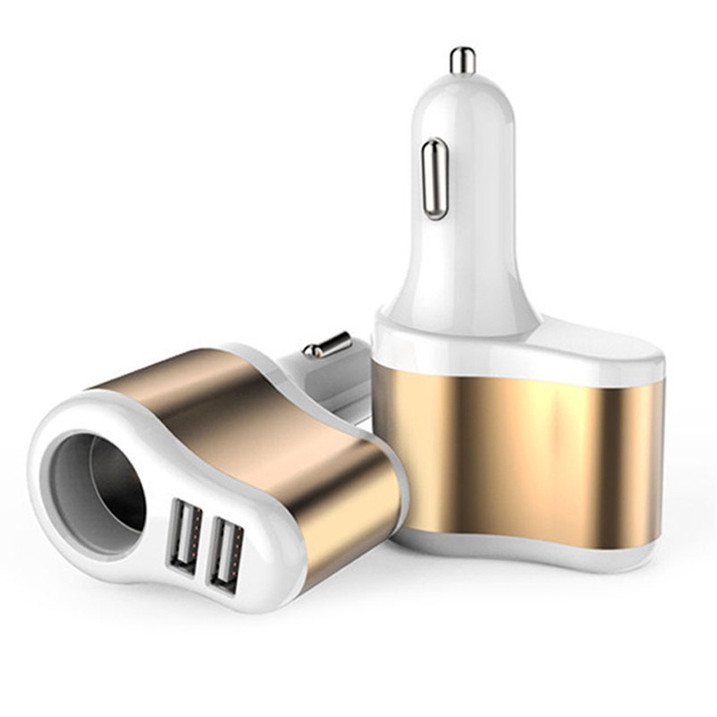 Tẩu Sạc Nhanh Hai Cổng USB Thông Minh Cho Xe Hơi