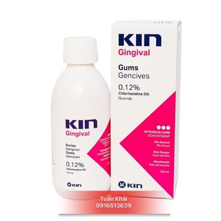 Nước Xúc Miệng Kin ngăn ngừa mảng bám - 250ml