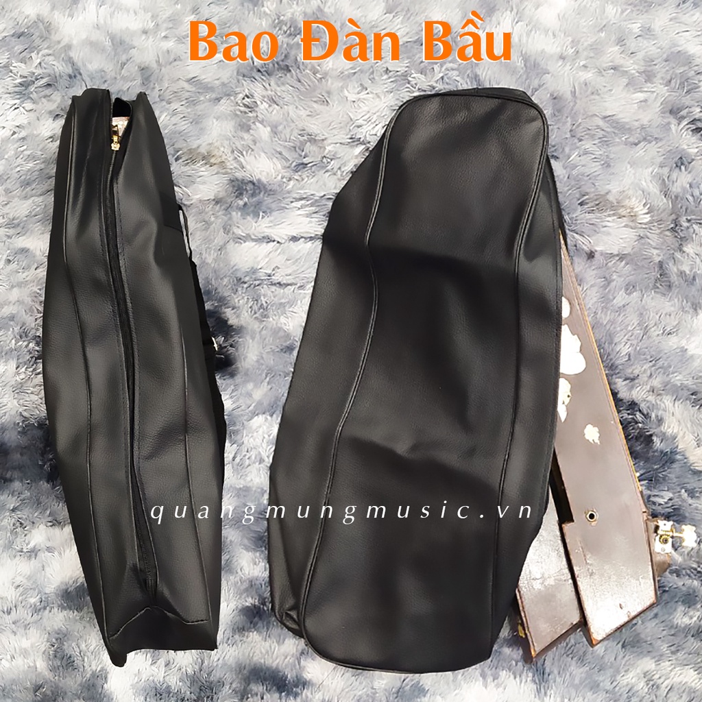 Bao Da Bầu Gấp - Bao Da Bầu thẳng - Bao da đàn Bầu