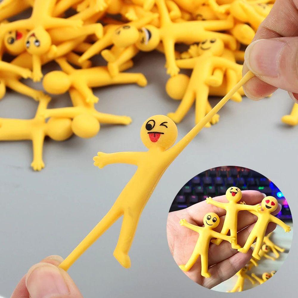 YIYU Đồ Chơi Xốp Squishy Giảm Stress Hình Người Đàn Ông Nhỏ Dễ Thương Cho Bé