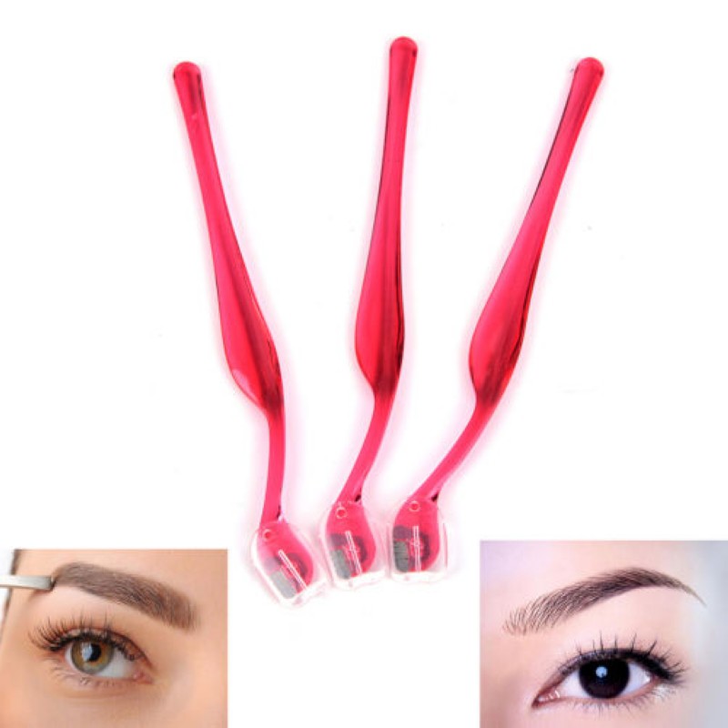 Bộ 3 Dao Cạo Lông Mày Định Hình Khuôn Mặt Không Làm Tổn Thương Da Tại Địa Phương