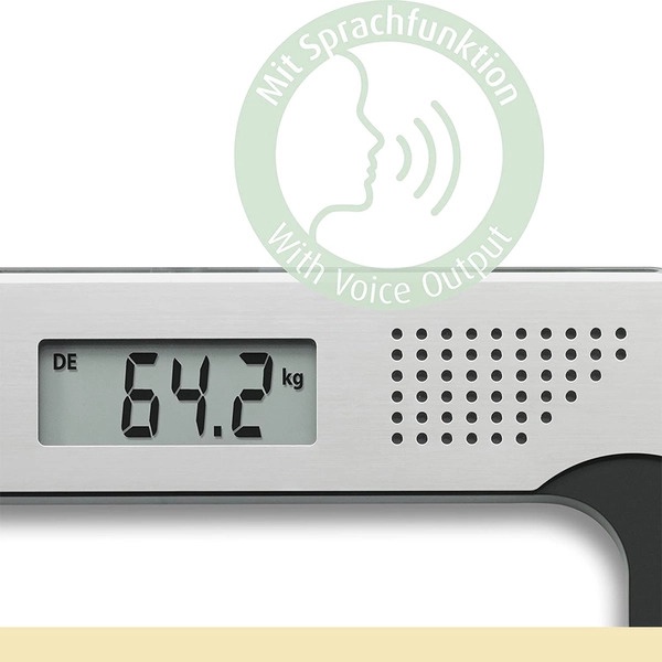 Cân sức khỏe Medisana 40448 trong suốt, hàng Đức chính hãng
