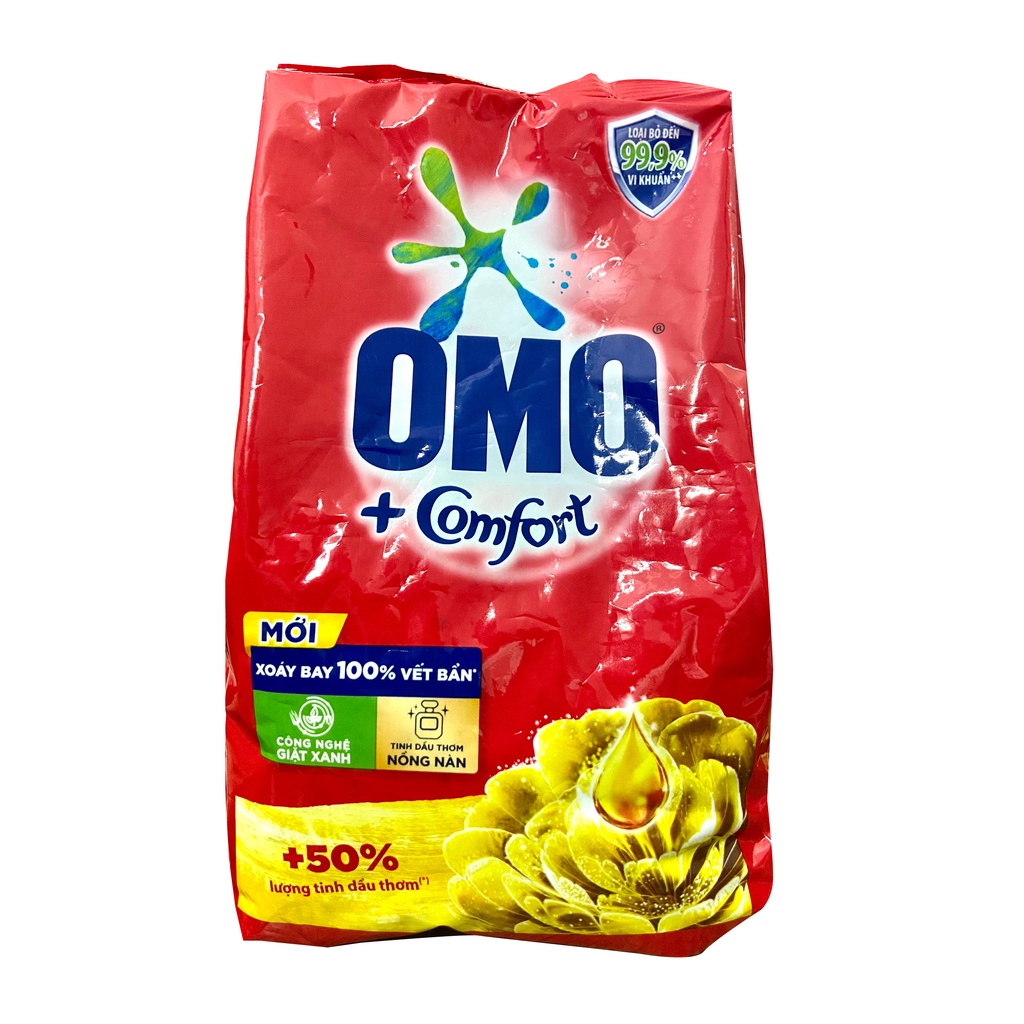 [HCM] túi Bột Giặt Omo TDT 520G gói nhỏ tiện dụng