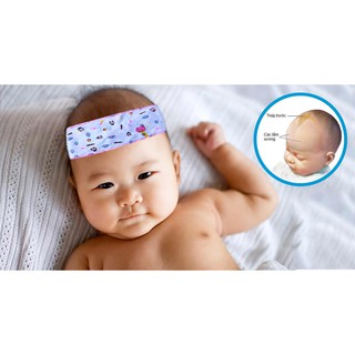 Mũ / nón loại che thóp cho bé sơ sinh, chất vải cotton mềm mát
