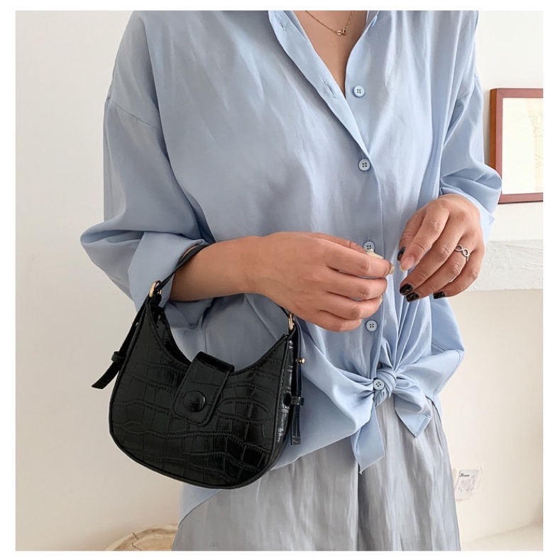 Túi xách nữ QUẢNG CHÂU  KẸP NÁCH Da PU 008 Ulzzang hottrend 2021 ( CÓ ẢNH VÀ VIDEO CẬN CHẤT) | BigBuy360 - bigbuy360.vn