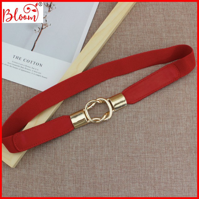 Thắt lưng nữ Round dây nịt nữ Yukibloom thiết kế trẻ trung thời trang sành điệu