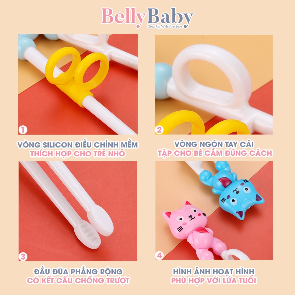 Đũa tập gắp xỏ ngón Belly Baby