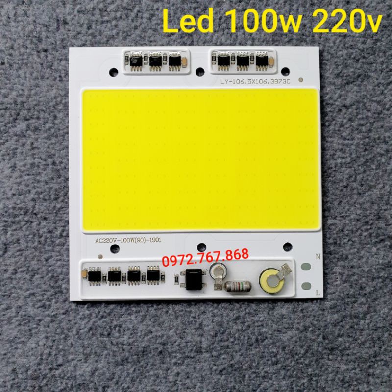 Chip Led Cob 220v 100w