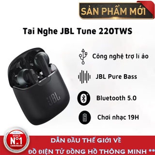 Tai nghe Bluetooth JBL TUNE220 bản Quốc Tế,tai nghe không dây JBL bass treble đỉnh cao chống ồn dùng cho IOS Android