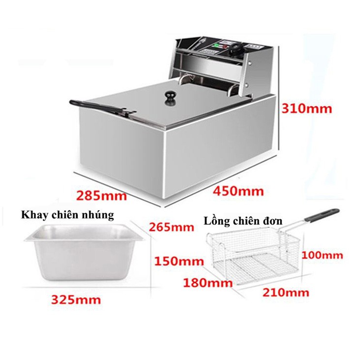 Bếp chiên thực phẩm chạy điện cao cấp ( chuyên sỉ, lẻ )