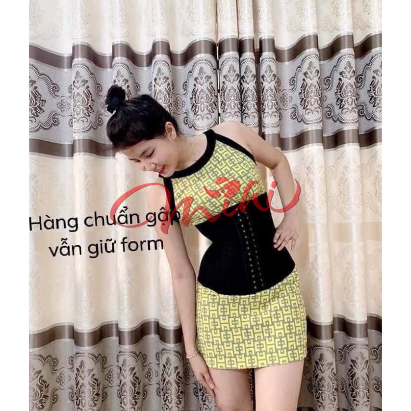 ĐAI NỊT / GEN BỤNG LATEX 9 XƯƠNG (30cm) ITALY