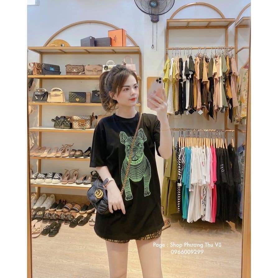 Áo phông nữ hoạ tiết 3D cá tính