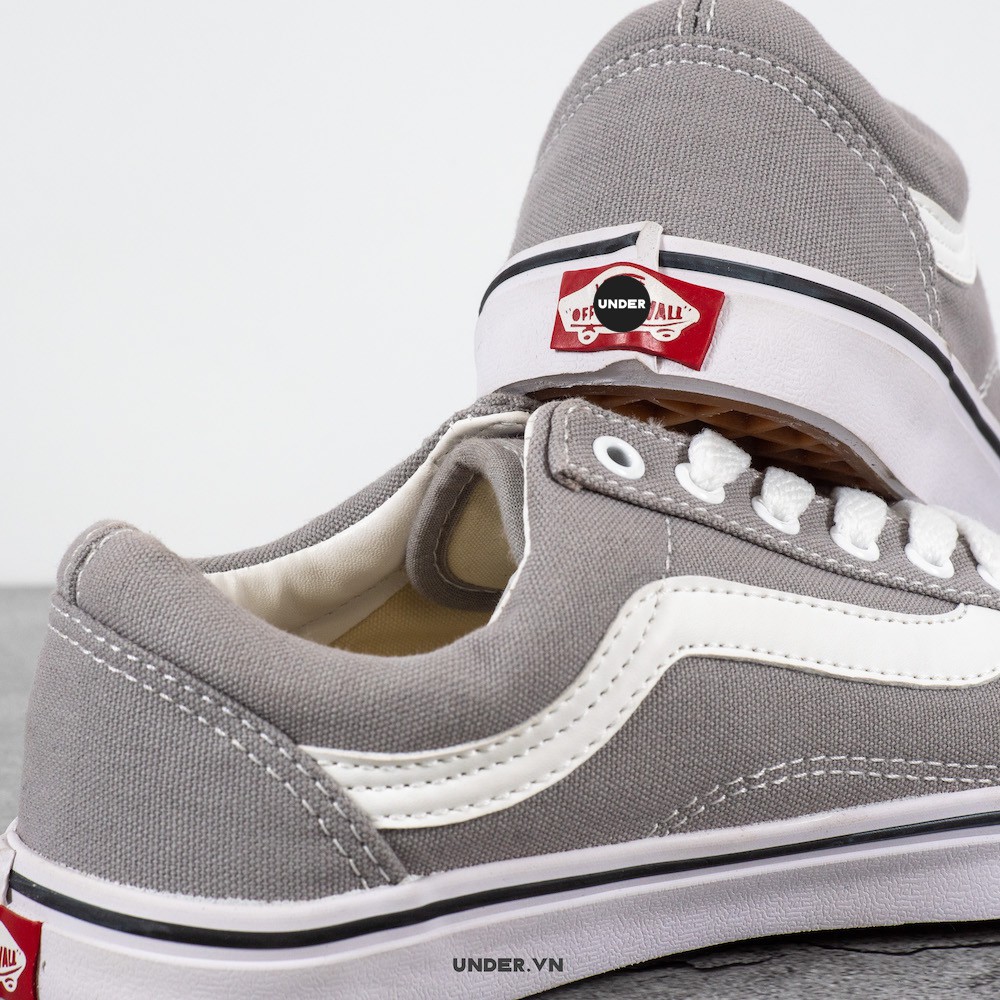 [Mã WAMT2405 giảm 10K đơn 0K] Giày Old Skool Classic Xám - Giày Sneaker Thể Thao Nam Nữ Cao Cấp UNDER Streetwear | BigBuy360 - bigbuy360.vn
