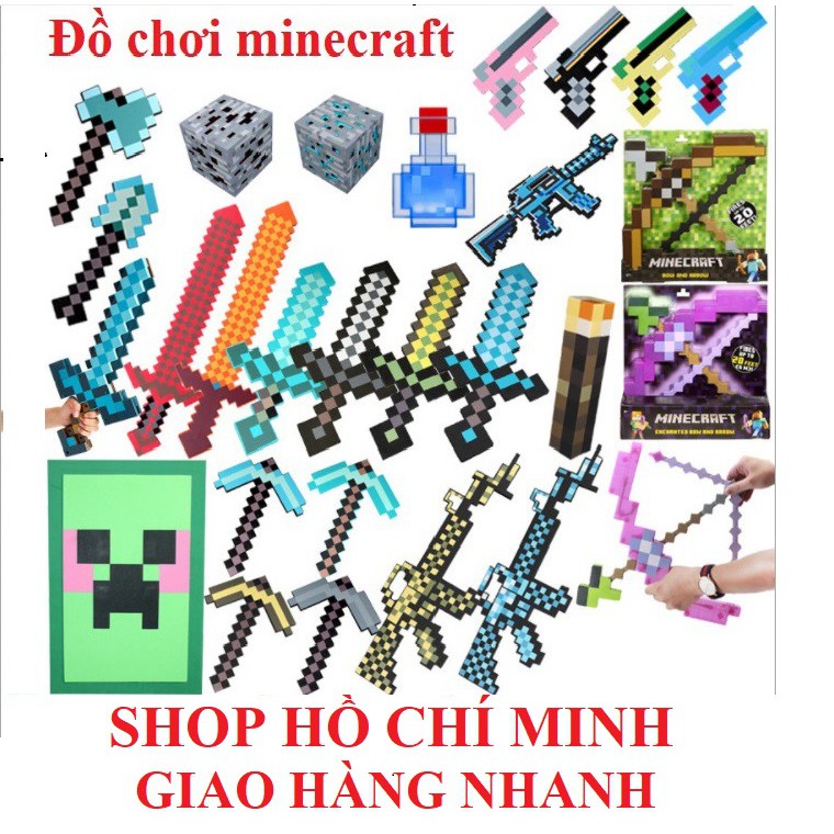 Đồ chơi mô hình Minecraft cực đẹp