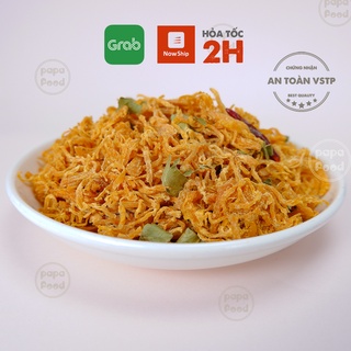 Khô Gà Lá Chanh Hàng Loại 1 Tươi Mới Đóng Hộp 300gr. Đồ Ăn Vặt Hà Nội